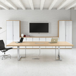 Archimede rectangulare meeting table