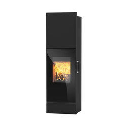 Impera | with steel casing black | Closed fireplaces | Rika