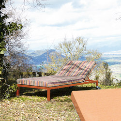 Midi Outdoor Deck chair | Sun loungers | Sistema Midi