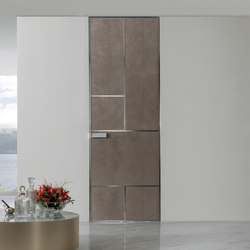 Porte interni porte cuoio pregiate porte interni di design ... Porte design per interni