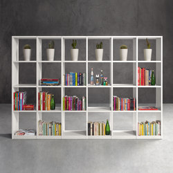 Ecco Bookshelf | Shelving | Sistema Midi
