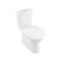 O.novo Washdown WC for close-coupled WC-suite, rimless Vita | WC | Villeroy & Boch