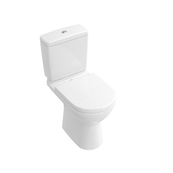 O.novo Washdown WC for close-coupled WC-suite, rimless | WC | Villeroy & Boch