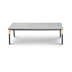 Match Small Table - Version with Quarzite Silver Top | Coffee tables | ARFLEX