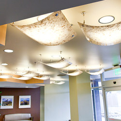 Wire Hanging Light Diffusers |  | Gyford StandOff Systems®