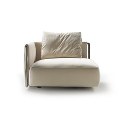 Edmond Armchair | Modular seating elements | Flexform
