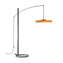 Disq Arc LED Floor Lamp | Free-standing lights | Hubbardton Forge