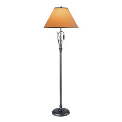 Forged Leaves and Vase Floor Lamp | Free-standing lights | Hubbardton Forge