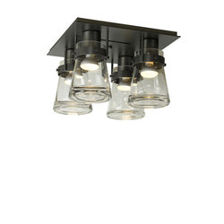Erlenmeyer 4 Light Semi-Flush | General lighting | Hubbardton Forge
