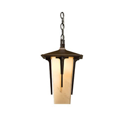 Modern Prairie Large Outdoor Ceiling Fixture | Outdoor pendant lights | Hubbardton Forge