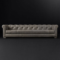 Modena Chesterfield Leather | Sofas | RH Contract