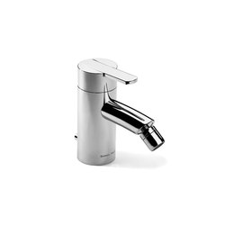 Xenon single lever bidet mixer with pop-up waste | Bathroom taps | Samuel Heath