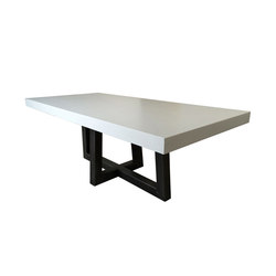 Torre Rectangle Concrete Dining Table