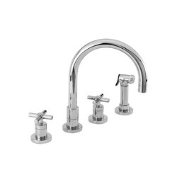 East Linear Series - Kitchen Faucet with Side Spray 9911 | Kitchen taps | Newport Brass