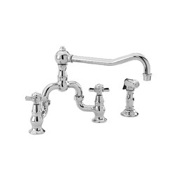 Fairfield Series - Kitchen Bridge Faucet with Side Spray 945-1 | Kitchen products | Newport Brass