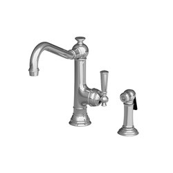 Jacobean Series - Single Handle Kitchen Faucet with Side Spray 2470-5313 | Kitchen taps | Newport Brass