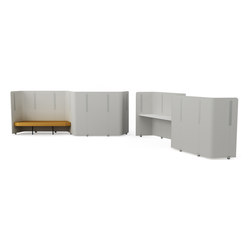 Isola Angled Panel | Sound absorbing furniture | Nurus