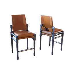 Chatwin Armless Bar Chair | Seat upholstered | Richard Wrightman Design