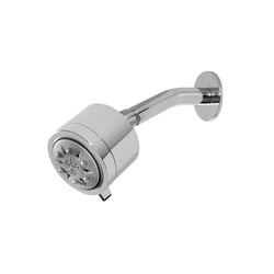 M.E. 25 - Shower head 5-function with shower arm - complete set | Shower controls | Graff