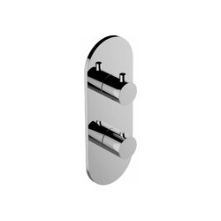 Aqua-Sense - 3/4" concealed thermostatic and 3-Way Diverter - exposed parts |  | Graff