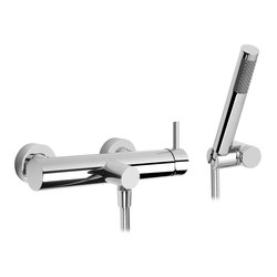 M.E. 25 - Wall-mounted shower mixer with handshower set | Shower controls | Graff
