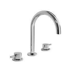 M.E. 25 - Three-hole washbasin mixer | Wash basin taps | Graff