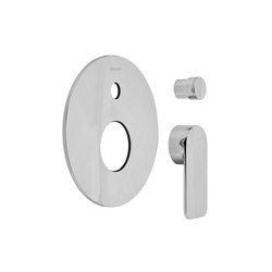 Sento - Concealed shower mixer with diverter 1/2" - exposed parts | Shower controls | Graff