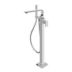Targa - Floor-mounted bathtub mixer | Grifería para bañeras | Graff