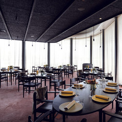 Troldtekt | Applications |NOMA restaurant | Acoustic ceiling systems | Troldtekt