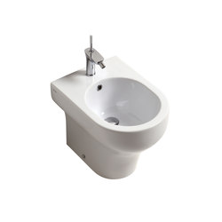 Clear - Bidet one hole back to wall | Bathroom fixtures | Olympia Ceramica