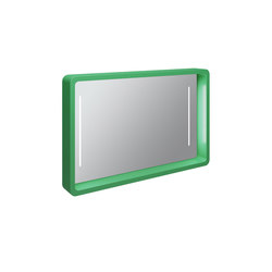 My Bag - My.bag wall mirror integrated with led lights system |  | Olympia Ceramica