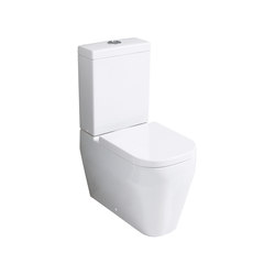 Tutto Evo - Water closet pan with cistern bottom Wc Back to wall - S/P trap water entrance