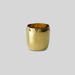 Square Vessel | 9 Cm Brass | Dining-table accessories | Tina Frey Designs
