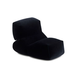 Grapy Soft Seat Navy velvet 2 | Armchairs | GAN