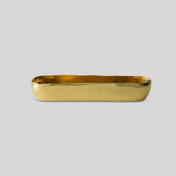 Trough | Short Brass | Dining-table accessories | Tina Frey Designs