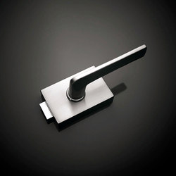Mini Lock For Glass | Lever handles for glass doors | M&T Manufacture