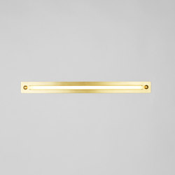 Halo Sconce - 32 inches (Brushed brass) | Appliques murales | Roll & Hill