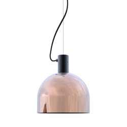 Helm | Pendant LG Copper | Suspended lights | Luxxbox
