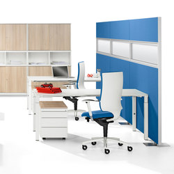 Winea Sinus | Freestanding Panels | Sound absorbing room divider | WINI Büromöbel
