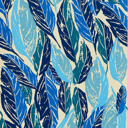 Nana⎟blue | Wall coverings / wallpapers | Hygge & West
