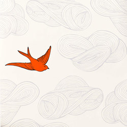 Daydream⎟orange | Wall coverings / wallpapers | Hygge & West