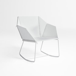 Textile Rocking Chair | Chairs | GANDIABLASCO