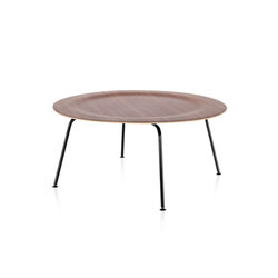 Eames Molded Plywood Coffee Table Metal Base | Tabletop round | Herman Miller