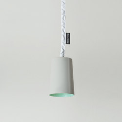 Paint cemento turquoise | Suspended lights | IN-ES.ARTDESIGN
