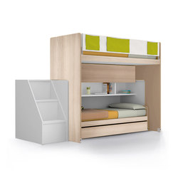 Letti A Castello | Kids storage furniture | Zalf