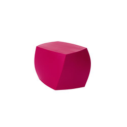 Left Twist Cube | Model 1016 | Magenta | Stools | Heller