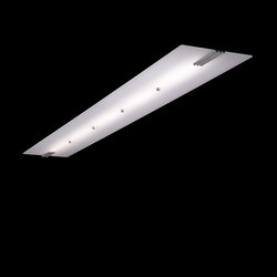Morgan Linear 62" Long Flush | Recessed ceiling lights | The American Glass Light Company