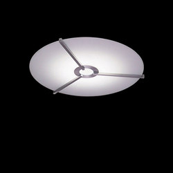 Lazer Round Flush | Ceiling lights | The American Glass Light Company