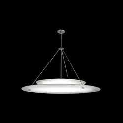 Peg Round Pendant | Suspended lights | The American Glass Light Company