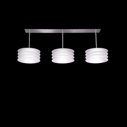 Sydney Triple Linear | Ceiling lights | The American Glass Light Company